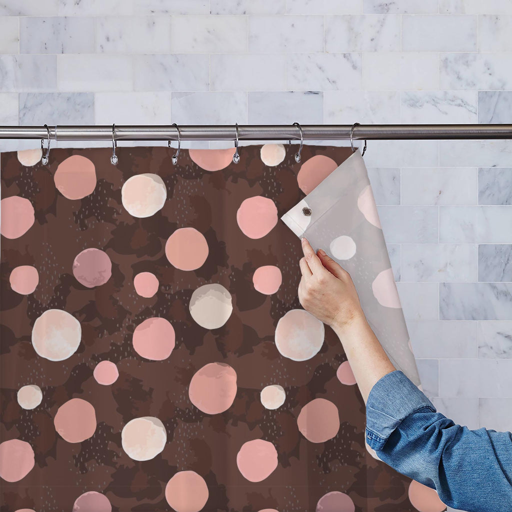 Watercolor Dots D3 Washable Waterproof Shower Curtain-Shower Curtains-CUR_SH-IC 5007641 IC 5007641, Abstract Expressionism, Abstracts, Ancient, Animated Cartoons, Art and Paintings, Baby, Black and White, Caricature, Cartoons, Children, Circle, Digital, Digital Art, Dots, Drawing, Graphic, Hand Drawn, Historical, Icons, Illustrations, Kids, Medieval, Patterns, Retro, Semi Abstract, Signs, Signs and Symbols, Splatter, Vintage, Watercolour, White, watercolor, d3, washable, waterproof, shower, curtain, abstrac