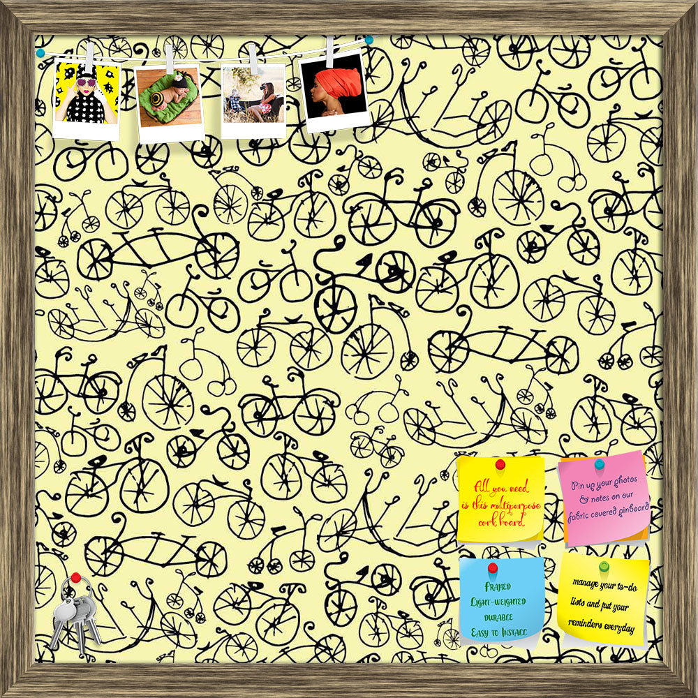 ArtzFolio Hand Painted Bikes Printed Bulletin Board Notice Pin Board Soft Board | Framed-Bulletin Boards Framed-AZSAO39249796BLB_FR_L-Image Code 5007642 Vishnu Image Folio Pvt Ltd, IC 5007642, ArtzFolio, Bulletin Boards Framed, Automobiles, Kids, Digital Art, hand, painted, bikes, printed, bulletin, board, notice, pin, soft, framed, seamless, pattern, pin up board, push pin board, extra large cork board, big pin board, notice board, small bulletin board, cork board, wall notice board, giant cork board, bull