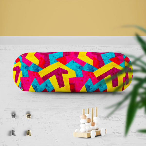 Geometric Style D1 Bolster Cover Booster Cases | Concealed Zipper Opening-Bolster Covers-BOL_CV_ZP-IC 5007643 IC 5007643, Abstract Expressionism, Abstracts, Ancient, Art and Paintings, Decorative, Digital, Digital Art, Drawing, Fantasy, Geometric, Geometric Abstraction, Graffiti, Graphic, Hipster, Historical, Illustrations, Medieval, Modern Art, Music, Music and Dance, Music and Musical Instruments, Patterns, Retro, Semi Abstract, Signs, Signs and Symbols, Triangles, Urban, Vintage, style, d1, bolster, cove