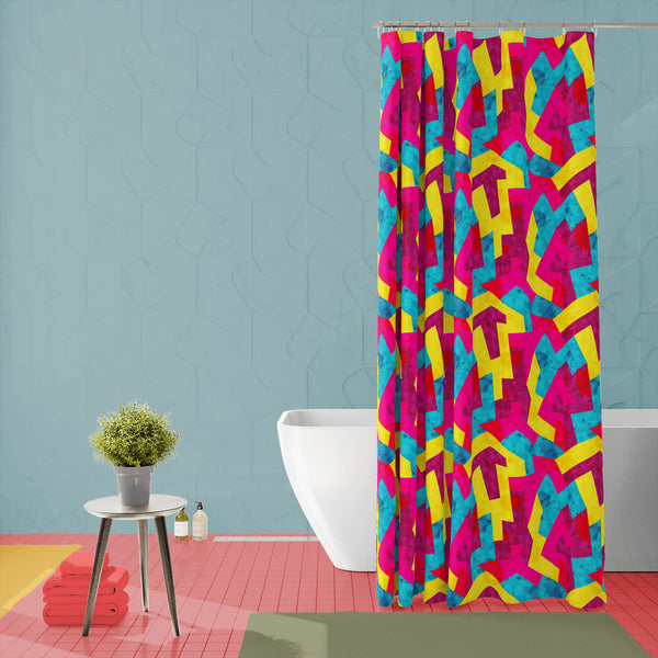 Geometric Style D1 Washable Waterproof Shower Curtain-Shower Curtains-CUR_SH-IC 5007643 IC 5007643, Abstract Expressionism, Abstracts, Ancient, Art and Paintings, Decorative, Digital, Digital Art, Drawing, Fantasy, Geometric, Geometric Abstraction, Graffiti, Graphic, Hipster, Historical, Illustrations, Medieval, Modern Art, Music, Music and Dance, Music and Musical Instruments, Patterns, Retro, Semi Abstract, Signs, Signs and Symbols, Triangles, Urban, Vintage, style, d1, washable, waterproof, polyester, sh
