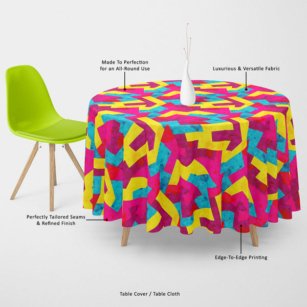 Geometric Style Table Cloth Cover-Table Covers-CVR_TB_RD-IC 5007643 IC 5007643, Abstract Expressionism, Abstracts, Ancient, Art and Paintings, Decorative, Digital, Digital Art, Drawing, Fantasy, Geometric, Geometric Abstraction, Graffiti, Graphic, Hipster, Historical, Illustrations, Medieval, Modern Art, Music, Music and Dance, Music and Musical Instruments, Patterns, Retro, Semi Abstract, Signs, Signs and Symbols, Triangles, Urban, Vintage, style, table, cloth, cover, canvas, fabric, patern, abstract, art,