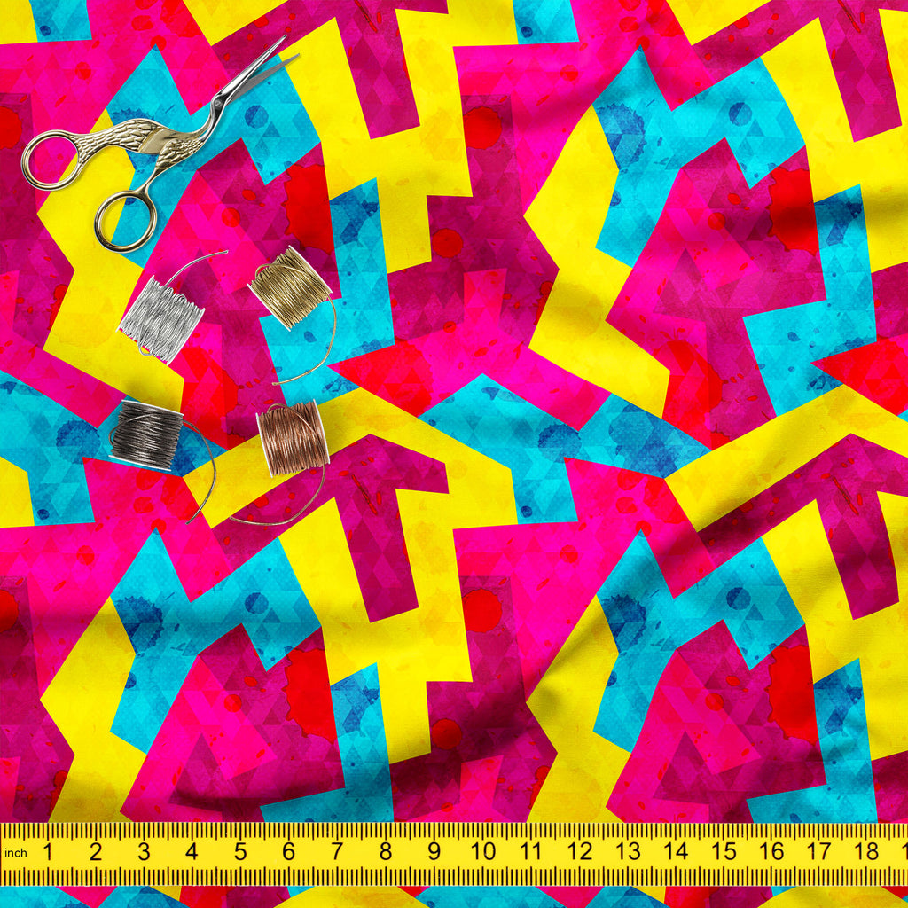 Geometric Style D1 Sofa Fabric by Metre | Upholstery For Sofa, Curtains & Cushions-Sofa Fabrics-SOF_FB-IC 5007643 IC 5007643, Abstract Expressionism, Abstracts, Ancient, Art and Paintings, Decorative, Digital, Digital Art, Drawing, Fantasy, Geometric, Geometric Abstraction, Graffiti, Graphic, Hipster, Historical, Illustrations, Medieval, Modern Art, Music, Music and Dance, Music and Musical Instruments, Patterns, Retro, Semi Abstract, Signs, Signs and Symbols, Triangles, Urban, Vintage, style, d1, sofa, fab