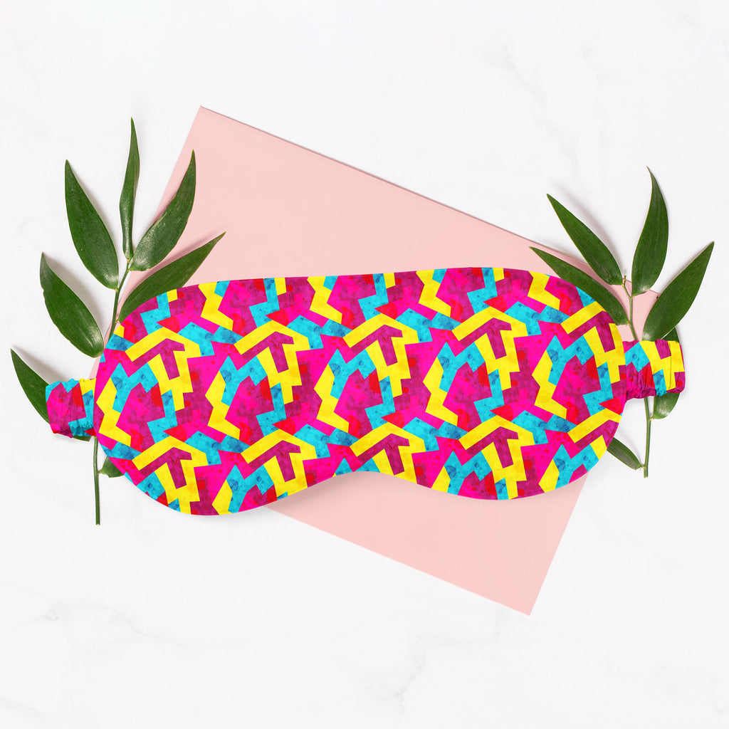 Geometric Style Sleeping Eye Pad Blackout Eye Cover | Soft Anti-Allergic Eco-Friendly Natural Mulberry Silk Fabric-Sleep Masks--IC 5007643 IC 5007643, Abstract Expressionism, Abstracts, Ancient, Art and Paintings, Decorative, Digital, Digital Art, Drawing, Fantasy, Geometric, Geometric Abstraction, Graffiti, Graphic, Hipster, Historical, Illustrations, Medieval, Modern Art, Music, Music and Dance, Music and Musical Instruments, Patterns, Retro, Semi Abstract, Signs, Signs and Symbols, Triangles, Urban, Vint