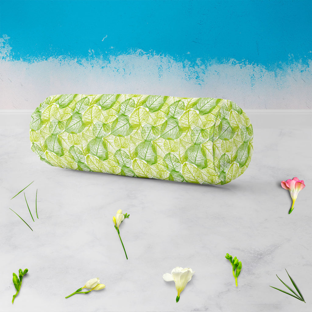 Floral & Leaves Bolster Cover Booster Cases | Concealed Zipper Opening-Bolster Covers-BOL_CV_ZP-IC 5007644 IC 5007644, Art and Paintings, Botanical, Floral, Flowers, Nature, Patterns, Retro, Scenic, Signs, Signs and Symbols, Urban, leaves, bolster, cover, booster, cases, concealed, zipper, opening, abstract, background, art, design, blossom, blue, color, curly, decor, decoration, doodle, element, endless, fabric, flower, forest, funky, green, leaf, linear, mess, old, ornament, ornamental, ornate, petal, pri
