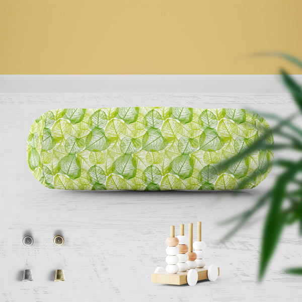 Floral & Leaves Bolster Cover Booster Cases | Concealed Zipper Opening-Bolster Covers-BOL_CV_ZP-IC 5007644 IC 5007644, Art and Paintings, Botanical, Floral, Flowers, Nature, Patterns, Retro, Scenic, Signs, Signs and Symbols, Urban, leaves, bolster, cover, booster, cases, zipper, opening, poly, cotton, fabric, abstract, background, art, design, blossom, blue, color, curly, decor, decoration, doodle, element, endless, flower, forest, funky, green, leaf, linear, mess, old, ornament, ornamental, ornate, petal, 
