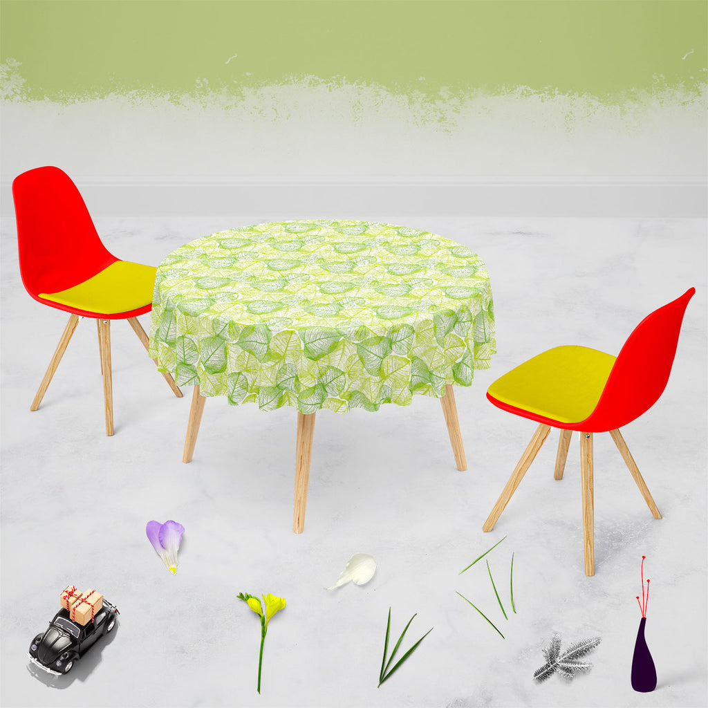 Floral & Leaves Table Cloth Cover-Table Covers-CVR_TB_RD-IC 5007644 IC 5007644, Art and Paintings, Botanical, Floral, Flowers, Nature, Patterns, Retro, Scenic, Signs, Signs and Symbols, Urban, leaves, table, cloth, cover, abstract, background, art, design, blossom, blue, color, curly, decor, decoration, doodle, element, endless, fabric, flower, forest, funky, green, leaf, linear, mess, old, ornament, ornamental, ornate, petal, print, repeat, seamless, pattern, silhouette, spring, summer, swirl, tangled, tem