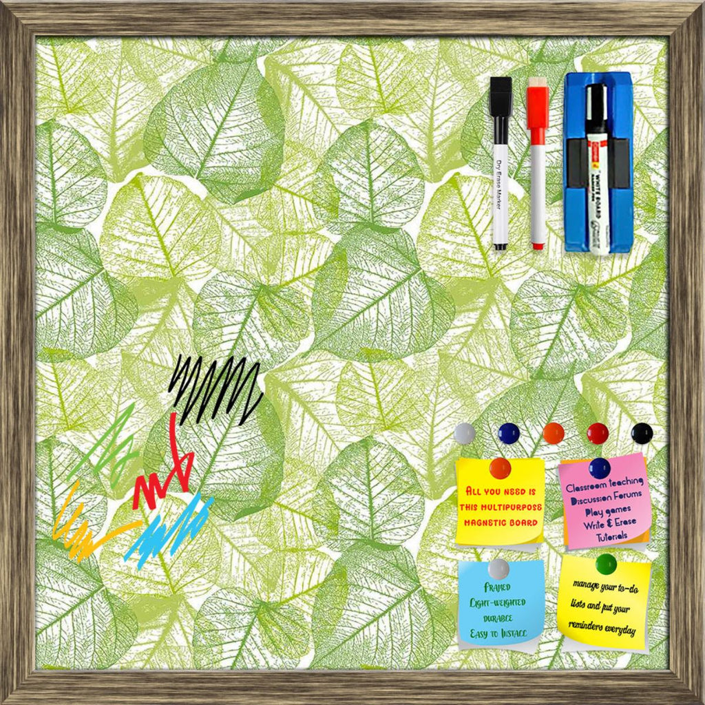 Floral & Leaves Framed Magnetic Dry Erase Board | Combo with Magnet Buttons & Markers-Magnetic Boards Framed-MGB_FR-IC 5007644 IC 5007644, Art and Paintings, Botanical, Floral, Flowers, Nature, Patterns, Retro, Scenic, Signs, Signs and Symbols, Urban, leaves, framed, magnetic, dry, erase, board, printed, whiteboard, with, 4, magnets, 2, markers, 1, duster, abstract, background, art, design, blossom, blue, color, curly, decor, decoration, doodle, element, endless, fabric, flower, forest, funky, green, leaf, 