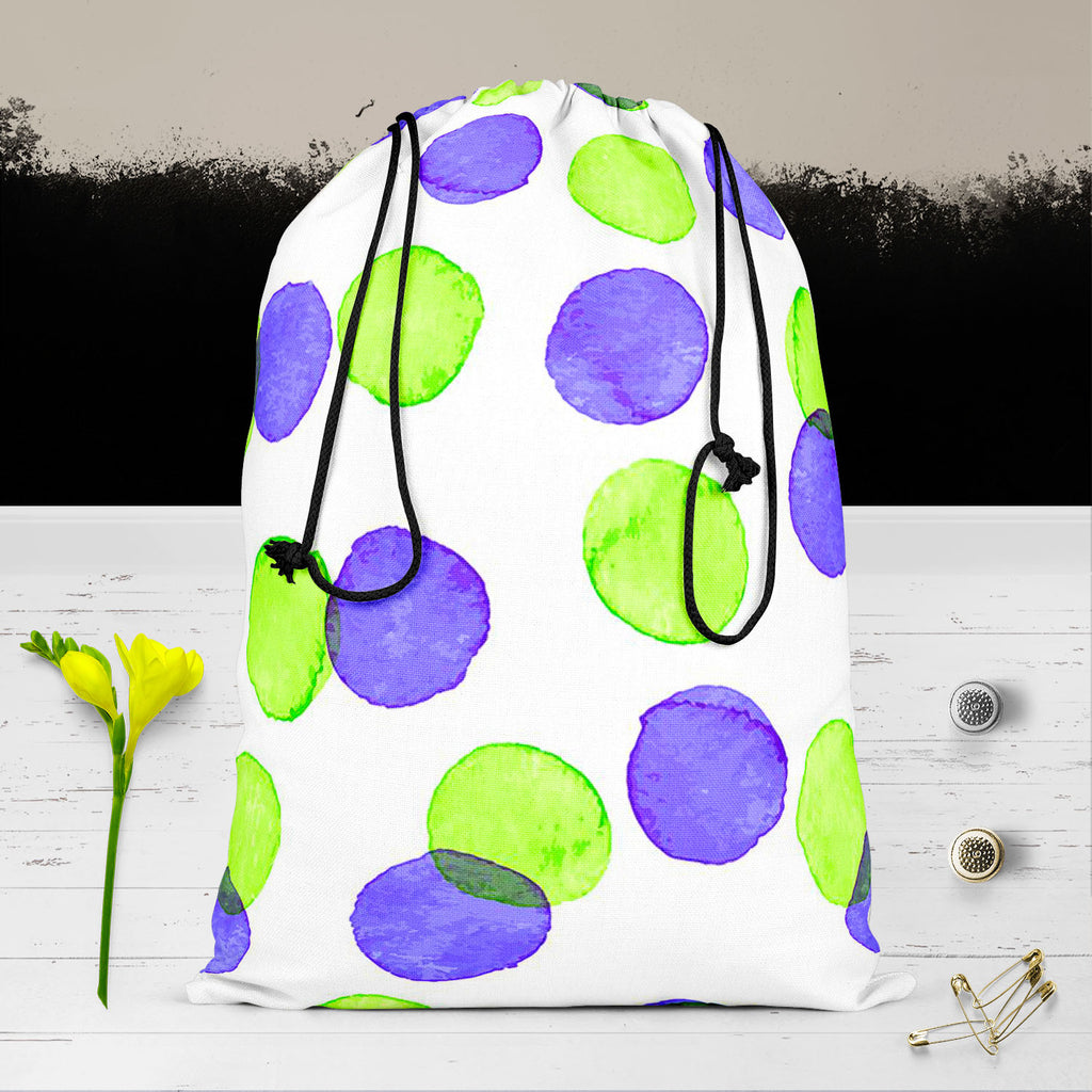 Watercolor Dots D4 Reusable Sack Bag | Bag for Gym, Storage, Vegetable & Travel-Drawstring Sack Bags-SCK_FB_DS-IC 5007645 IC 5007645, Abstract Expressionism, Abstracts, Art and Paintings, Black and White, Circle, Digital, Digital Art, Dots, Drawing, Geometric, Geometric Abstraction, Graphic, Hand Drawn, Illustrations, Modern Art, Patterns, Semi Abstract, Signs, Signs and Symbols, Splatter, Watercolour, White, watercolor, d4, reusable, sack, bag, for, gym, storage, vegetable, travel, abstract, art, artistic,