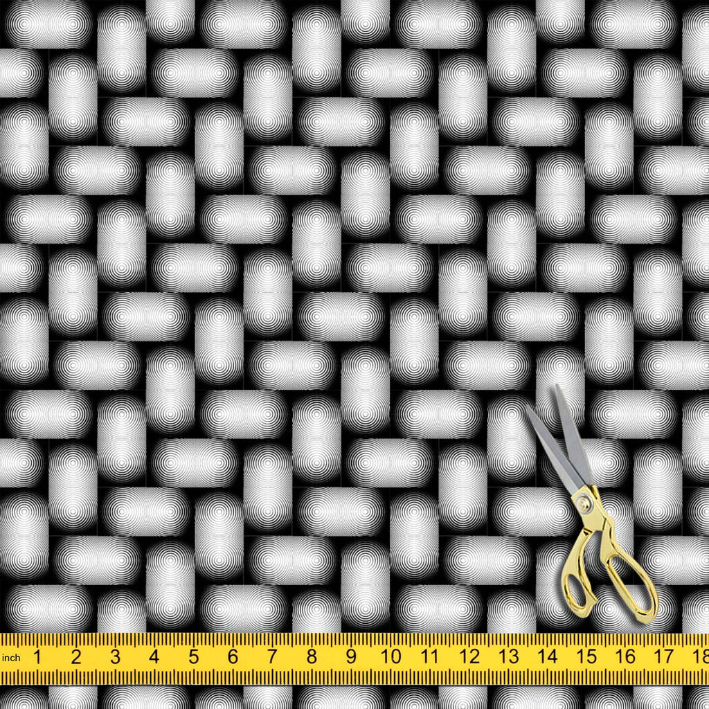 Monochrome Geometric Upholstery Fabric by Metre | For Sofa, Curtains, Cushions, Furnishing, Craft, Dress Material-Upholstery Fabrics-FAB_RW-IC 5007647 IC 5007647, Abstract Expressionism, Abstracts, Art and Paintings, Black, Black and White, Circle, Digital, Digital Art, Geometric, Geometric Abstraction, Graphic, Illustrations, Modern Art, Patterns, Semi Abstract, Signs, Signs and Symbols, Stripes, White, monochrome, upholstery, fabric, by, metre, for, sofa, curtains, cushions, furnishing, craft, dress, mate