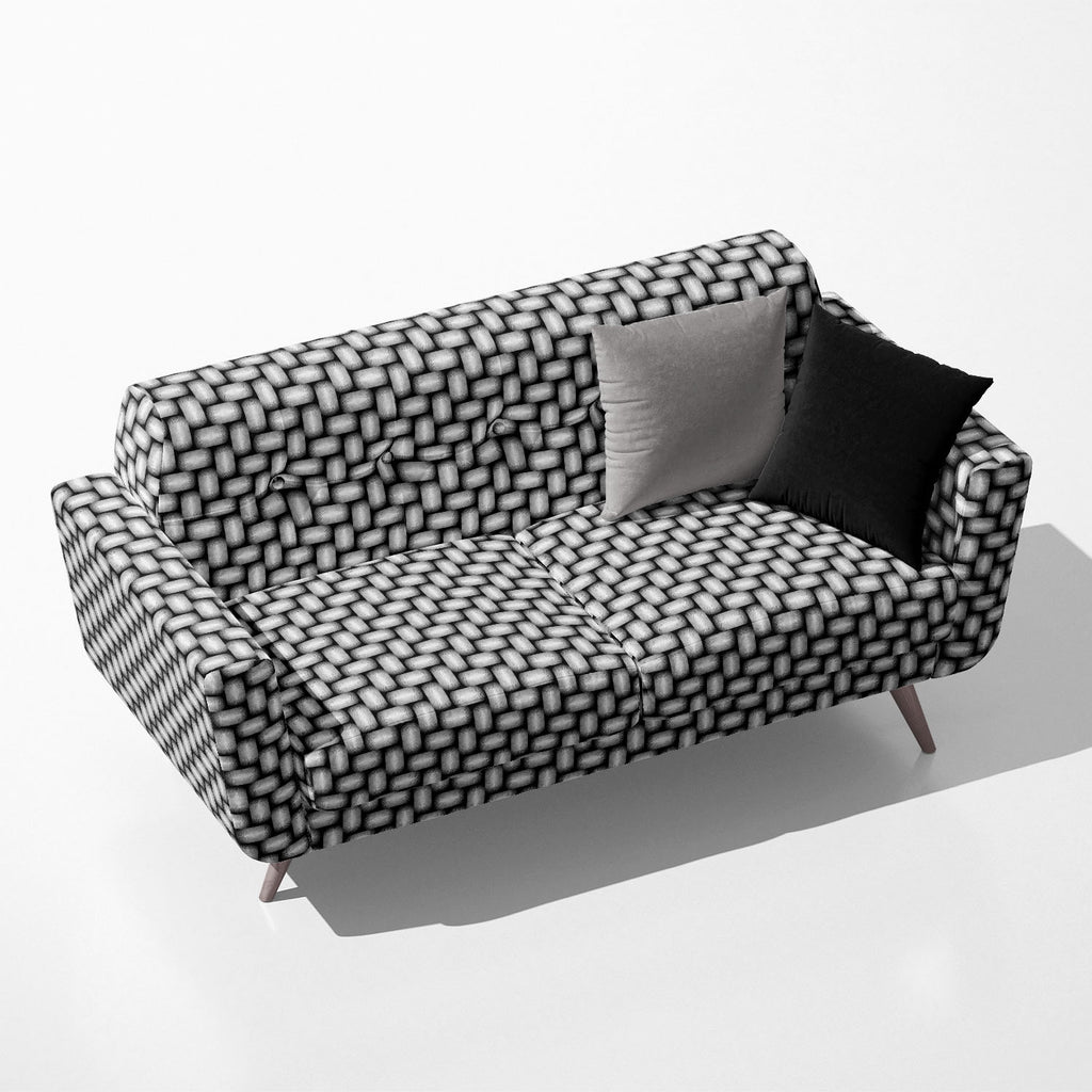 Monochrome Geometric Sofa Fabric by Metre | Upholstery For Sofa, Curtains & Cushions-Sofa Fabrics-SOF_FB-IC 5007647 IC 5007647, Abstract Expressionism, Abstracts, Art and Paintings, Black, Black and White, Circle, Digital, Digital Art, Geometric, Geometric Abstraction, Graphic, Illustrations, Modern Art, Patterns, Semi Abstract, Signs, Signs and Symbols, Stripes, White, monochrome, sofa, fabric, by, metre, upholstery, for, curtains, cushions, abstract, abstraction, art, background, circular, convex, design,