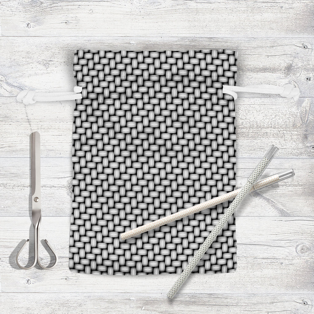 Monochrome Geometric D2 Pouch Wrist Potli Bag | Bag for Weddings & Casual Parties-Drawstring Pouches-PCH_FB_DS-IC 5007647 IC 5007647, Abstract Expressionism, Abstracts, Art and Paintings, Black, Black and White, Circle, Digital, Digital Art, Geometric, Geometric Abstraction, Graphic, Illustrations, Modern Art, Patterns, Semi Abstract, Signs, Signs and Symbols, Stripes, White, monochrome, d2, pouch, wrist, potli, bag, for, weddings, casual, parties, abstract, abstraction, art, background, circular, convex, d