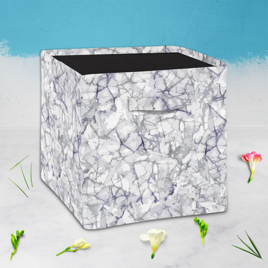 Bright Monochrome Foldable Open Storage Bin | Organizer Box, Toy Basket, Shelf Box, Laundry Bag | Canvas Fabric-Storage Bins-STR_BI_CB-IC 5007648 IC 5007648, Abstract Expressionism, Abstracts, Ancient, Art and Paintings, Black and White, Drawing, Historical, Illustrations, Medieval, Patterns, Semi Abstract, Signs, Signs and Symbols, Splatter, Vintage, Watercolour, White, bright, monochrome, foldable, open, storage, bin, organizer, box, toy, basket, shelf, laundry, bag, canvas, fabric, abstract, art, artisti