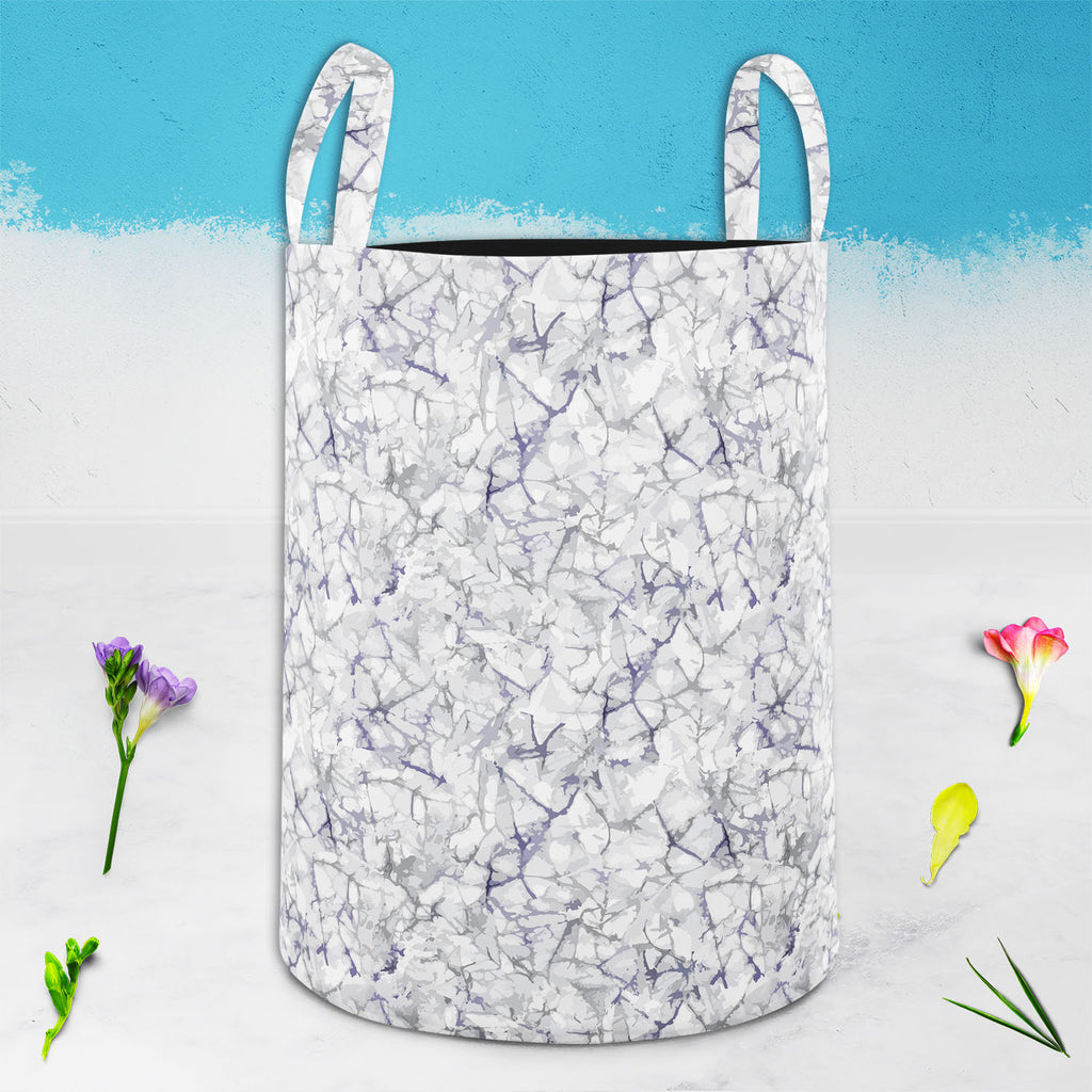 Bright Monochrome Foldable Open Storage Bin | Organizer Box, Toy Basket, Shelf Box, Laundry Bag | Canvas Fabric-Storage Bins-STR_BI_CB-IC 5007648 IC 5007648, Abstract Expressionism, Abstracts, Ancient, Art and Paintings, Black and White, Drawing, Historical, Illustrations, Medieval, Patterns, Semi Abstract, Signs, Signs and Symbols, Splatter, Vintage, Watercolour, White, bright, monochrome, foldable, open, storage, bin, organizer, box, toy, basket, shelf, laundry, bag, canvas, fabric, abstract, art, artisti