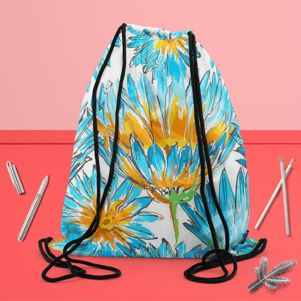 Budding Flowers D2 Backpack for Students | College & Travel Bag-Backpacks-BPK_FB_DS-IC 5007649 IC 5007649, Ancient, Black and White, Botanical, Decorative, Fashion, Floral, Flowers, Historical, Illustrations, Medieval, Nature, Patterns, Retro, Scenic, Signs, Signs and Symbols, Vintage, Watercolour, White, budding, d2, canvas, backpack, for, students, college, travel, bag, pattern, watercolor, elegant, seamless, backdrop, background, beautiful, bloom, blossom, blue, bright, cute, daisy, decoration, delicate,