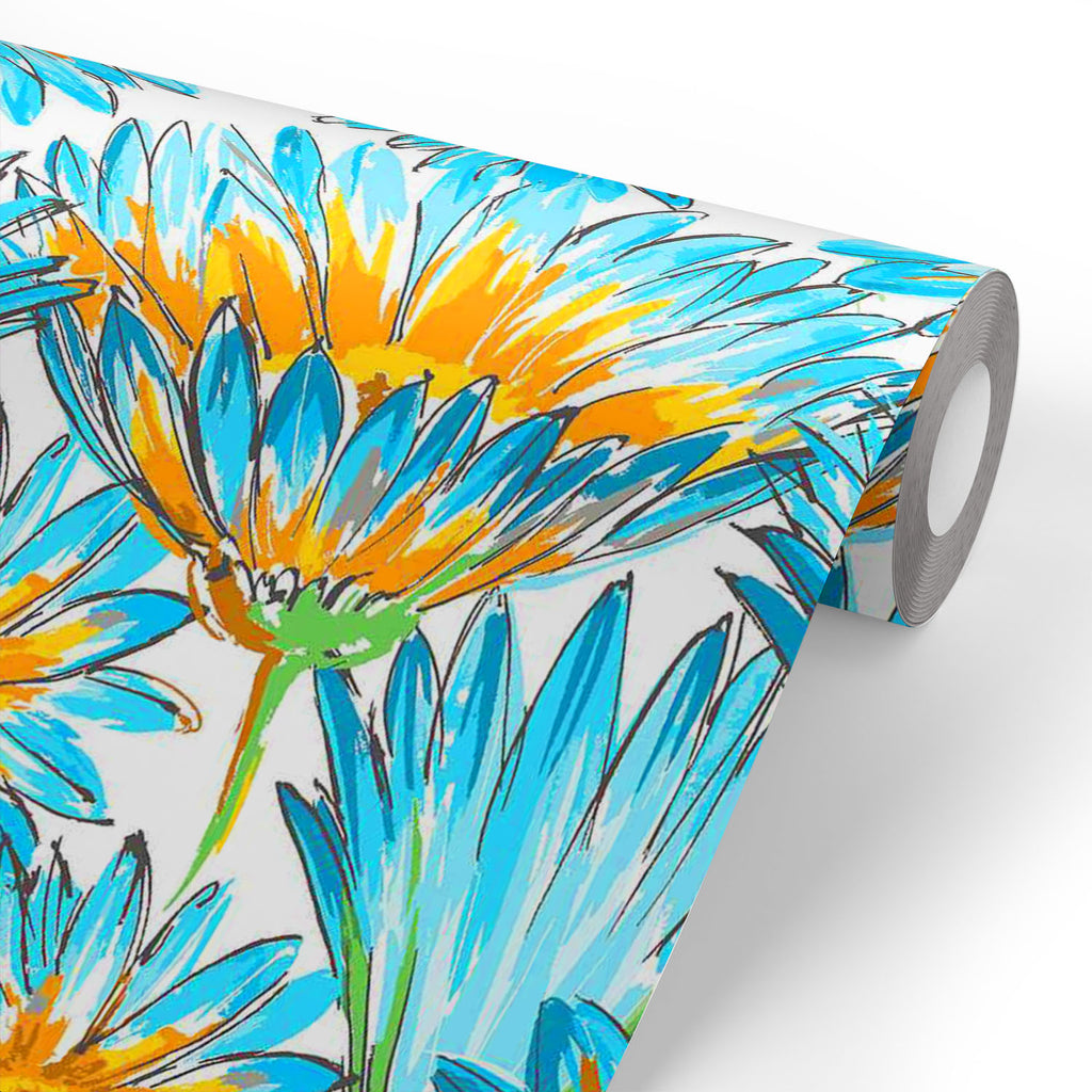 Budding Flowers Wallpaper Roll-Wallpapers Peel & Stick--IC 5007649 IC 5007649, Ancient, Black and White, Botanical, Decorative, Fashion, Floral, Flowers, Historical, Illustrations, Medieval, Nature, Patterns, Retro, Scenic, Signs, Signs and Symbols, Vintage, Watercolour, White, budding, wallpaper, roll, pattern, watercolor, elegant, seamless, backdrop, background, beautiful, bloom, blossom, blue, bright, cute, daisy, decoration, delicate, design, drawn, eco, element, fabric, flora, flower, fresh, illustrati