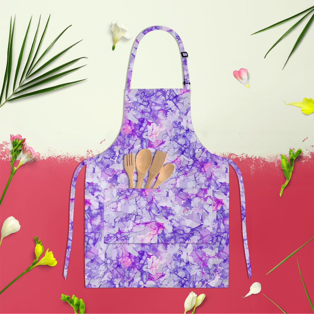 Bright Purple Apron | Adjustable, Free Size & Waist Tiebacks-Aprons Neck to Knee-APR_NK_KN-IC 5007651 IC 5007651, Abstract Expressionism, Abstracts, Ancient, Art and Paintings, Black and White, Drawing, Historical, Illustrations, Medieval, Patterns, Semi Abstract, Signs, Signs and Symbols, Splatter, Vintage, Watercolour, White, bright, purple, apron, adjustable, free, size, waist, tiebacks, abstract, art, artistic, background, backgrounds, border, breaks, color, colorful, colour, composition, crackle, crack