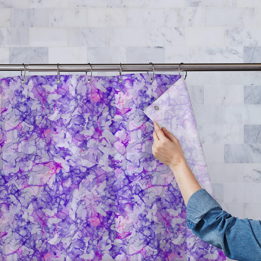 Bright Purple Washable Waterproof Shower Curtain-Shower Curtains-CUR_SH-IC 5007651 IC 5007651, Abstract Expressionism, Abstracts, Ancient, Art and Paintings, Black and White, Drawing, Historical, Illustrations, Medieval, Patterns, Semi Abstract, Signs, Signs and Symbols, Splatter, Vintage, Watercolour, White, bright, purple, washable, waterproof, shower, curtain, abstract, art, artistic, background, backgrounds, border, breaks, color, colorful, colour, composition, crackle, cracks, creative, crumpled, decor