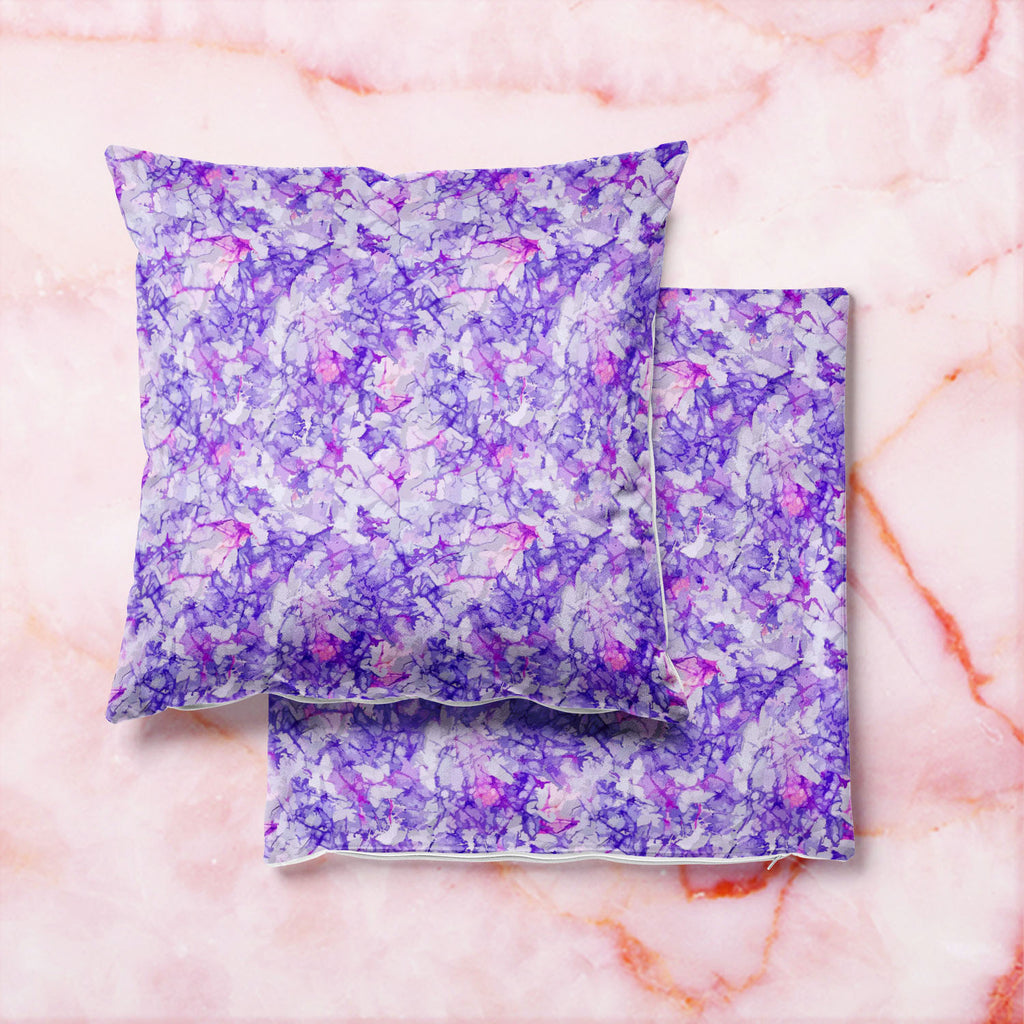 Bright Purple Cushion Cover Throw Pillow-Cushion Covers-CUS_CV-IC 5007651 IC 5007651, Abstract Expressionism, Abstracts, Ancient, Art and Paintings, Black and White, Drawing, Historical, Illustrations, Medieval, Patterns, Semi Abstract, Signs, Signs and Symbols, Splatter, Vintage, Watercolour, White, bright, purple, cushion, cover, throw, pillow, abstract, art, artistic, background, backgrounds, border, breaks, color, colorful, colour, composition, crackle, cracks, creative, crumpled, decoration, design, ef