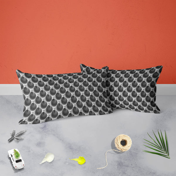 Monochrome Cone Illusion Pillow Cover Case-Pillow Cases-PIL_CV-IC 5007653 IC 5007653, Abstract Expressionism, Abstracts, Art and Paintings, Black, Black and White, Circle, Digital, Digital Art, Eygptian, Geometric, Geometric Abstraction, Graphic, Grid Art, Illustrations, Modern Art, Patterns, Semi Abstract, Signs, Signs and Symbols, Stripes, White, monochrome, cone, illusion, pillow, cover, cases, for, bedroom, living, room, poly, cotton, fabric, abstract, abstraction, arc, arch, art, background, bend, circ