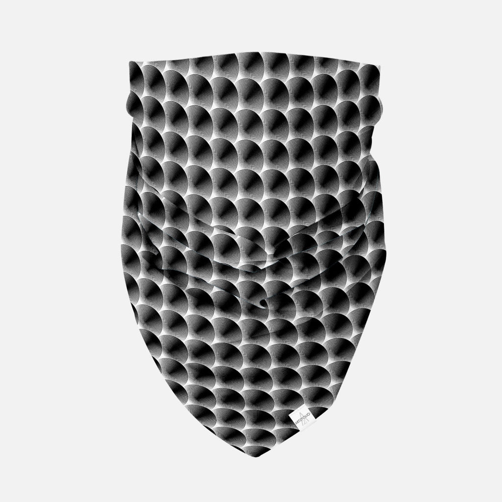 Monochrome Ellipse Printed Bandana | Headband Headwear Wristband Balaclava | Unisex | Soft Poly Fabric-Bandanas--IC 5007654 IC 5007654, Abstract Expressionism, Abstracts, Art and Paintings, Black, Black and White, Circle, Digital, Digital Art, Geometric, Geometric Abstraction, Graphic, Illustrations, Modern Art, Patterns, Semi Abstract, Signs, Signs and Symbols, Stripes, White, monochrome, ellipse, printed, bandana, headband, headwear, wristband, balaclava, unisex, soft, poly, fabric, art, abstract, abstrac
