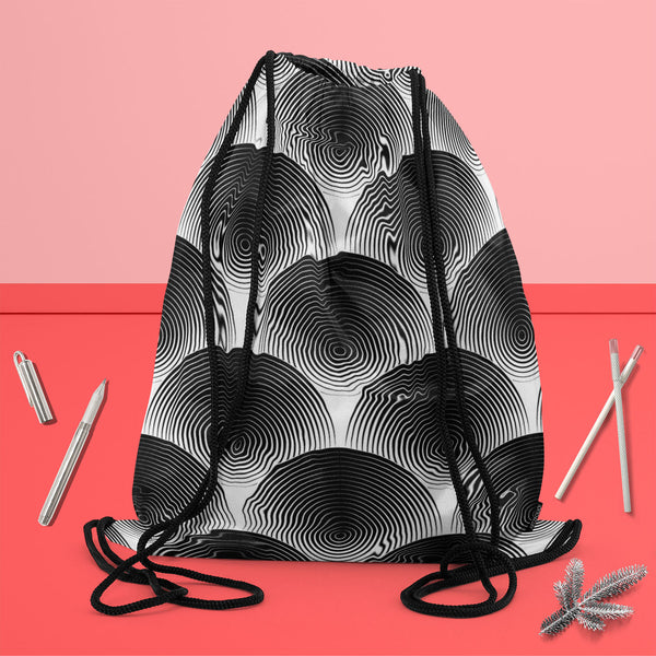 Monochrome Ellipse Backpack for Students | College & Travel Bag-Backpacks-BPK_FB_DS-IC 5007654 IC 5007654, Abstract Expressionism, Abstracts, Art and Paintings, Black, Black and White, Circle, Digital, Digital Art, Geometric, Geometric Abstraction, Graphic, Illustrations, Modern Art, Patterns, Semi Abstract, Signs, Signs and Symbols, Stripes, White, monochrome, ellipse, canvas, backpack, for, students, college, travel, bag, art, abstract, abstraction, background, circular, convex, design, diagonal, endless,