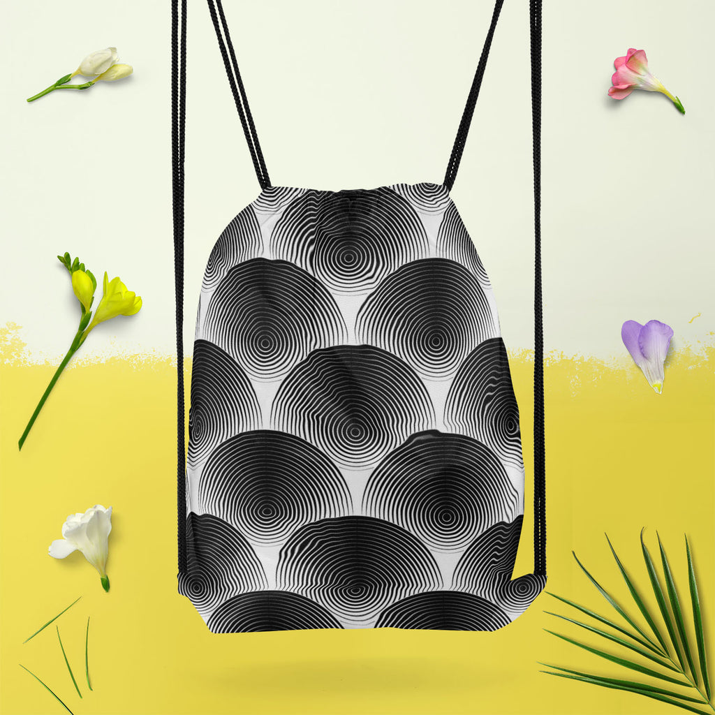 Monochrome Ellipse Backpack for Students | College & Travel Bag-Backpacks-BPK_FB_DS-IC 5007654 IC 5007654, Abstract Expressionism, Abstracts, Art and Paintings, Black, Black and White, Circle, Digital, Digital Art, Geometric, Geometric Abstraction, Graphic, Illustrations, Modern Art, Patterns, Semi Abstract, Signs, Signs and Symbols, Stripes, White, monochrome, ellipse, backpack, for, students, college, travel, bag, art, abstract, abstraction, background, circular, convex, design, diagonal, endless, futuris