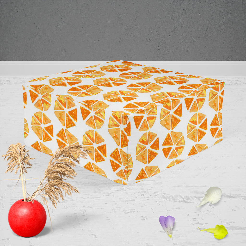 Geometrical Footstool Footrest Puffy Pouffe Ottoman Bean Bag | Canvas Fabric-Footstools-FST_CB_BN-IC 5007655 IC 5007655, Abstract Expressionism, Abstracts, Ancient, Art and Paintings, Chevron, Culture, Decorative, Digital, Digital Art, Ethnic, Fashion, Geometric, Geometric Abstraction, Graphic, Hipster, Historical, Ikat, Illustrations, Medieval, Modern Art, Patterns, Retro, Semi Abstract, Signs, Signs and Symbols, Traditional, Triangles, Tribal, Vintage, World Culture, geometrical, footstool, footrest, puff