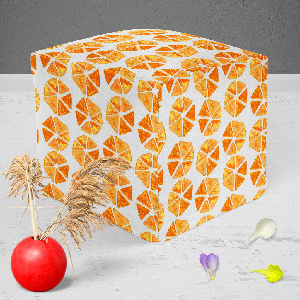 Geometrical Footstool Footrest Puffy Pouffe Ottoman Bean Bag | Canvas Fabric-Footstools-FST_CB_BN-IC 5007655 IC 5007655, Abstract Expressionism, Abstracts, Ancient, Art and Paintings, Chevron, Culture, Decorative, Digital, Digital Art, Ethnic, Fashion, Geometric, Geometric Abstraction, Graphic, Hipster, Historical, Ikat, Illustrations, Medieval, Modern Art, Patterns, Retro, Semi Abstract, Signs, Signs and Symbols, Traditional, Triangles, Tribal, Vintage, World Culture, geometrical, footstool, footrest, puff