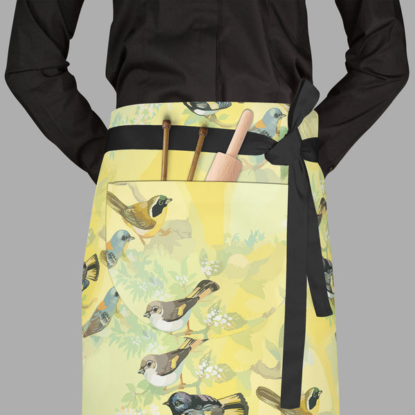 Summer Flowers D1 Apron | Adjustable, Free Size & Waist Tiebacks-Aprons Waist to Feet-APR_WS_FT-IC 5007657 IC 5007657, Abstract Expressionism, Abstracts, Ancient, Art and Paintings, Birds, Black and White, Botanical, Digital, Digital Art, Drawing, Floral, Flowers, Graphic, Historical, Illustrations, Medieval, Nature, Patterns, Retro, Scenic, Semi Abstract, Signs, Signs and Symbols, Tropical, Vintage, Watercolour, White, summer, d1, full-length, waist, to, feet, apron, poly-cotton, fabric, adjustable, tiebac