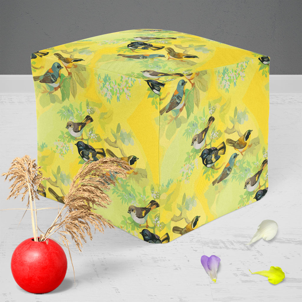 Summer Flowers D1 Footstool Footrest Puffy Pouffe Ottoman Bean Bag | Canvas Fabric-Footstools-FST_CB_BN-IC 5007657 IC 5007657, Abstract Expressionism, Abstracts, Ancient, Art and Paintings, Birds, Black and White, Botanical, Digital, Digital Art, Drawing, Floral, Flowers, Graphic, Historical, Illustrations, Medieval, Nature, Patterns, Retro, Scenic, Semi Abstract, Signs, Signs and Symbols, Tropical, Vintage, Watercolour, White, summer, d1, footstool, footrest, puffy, pouffe, ottoman, bean, bag, canvas, fabr