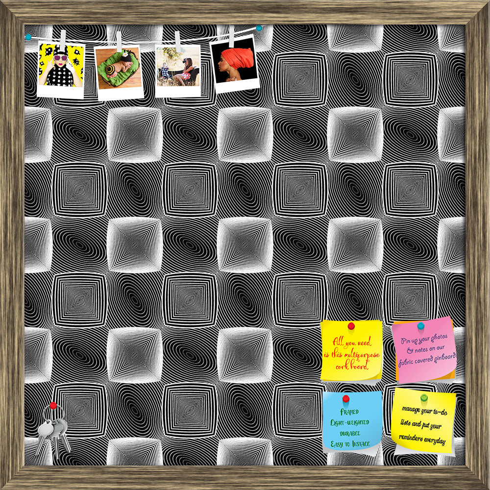 ArtzFolio Monochrome Square Printed Bulletin Board Notice Pin Board Soft Board | Framed-Bulletin Boards Framed-AZSAO41666444BLB_FR_L-Image Code 5007658 Vishnu Image Folio Pvt Ltd, IC 5007658, ArtzFolio, Bulletin Boards Framed, Abstract, Digital Art, monochrome, square, printed, bulletin, board, notice, pin, soft, framed, design, seamless, geometric, pattern, pin up board, push pin board, extra large cork board, big pin board, notice board, small bulletin board, cork board, wall notice board, giant cork boar