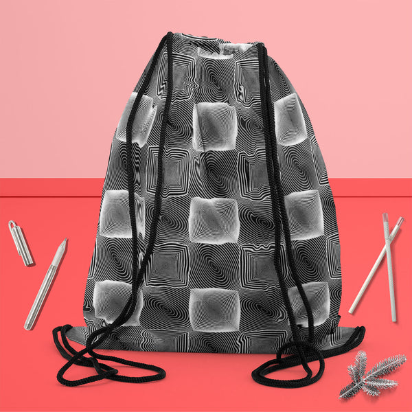 Monochrome Square Backpack for Students | College & Travel Bag-Backpacks-BPK_FB_DS-IC 5007658 IC 5007658, Abstract Expressionism, Abstracts, Art and Paintings, Black, Black and White, Check, Circle, Digital, Digital Art, Geometric, Geometric Abstraction, Graphic, Grid Art, Modern Art, Patterns, Semi Abstract, Signs, Signs and Symbols, Stripes, White, monochrome, square, canvas, backpack, for, students, college, travel, bag, abstract, abstraction, art, checker, circular, curve, design, ellipse, endless, geom