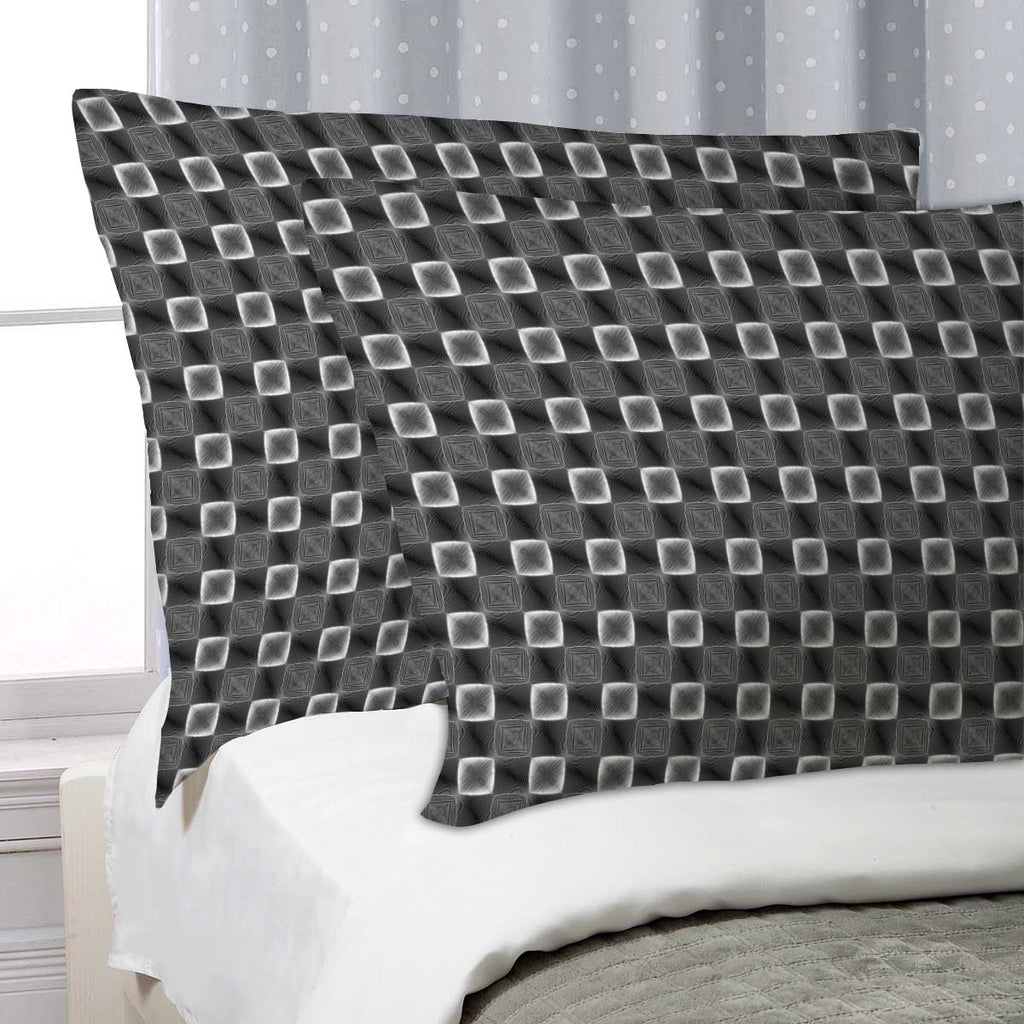 ArtzFolio Monochrome Square Pillow Cover Case-Pillow Cases-AZHFR41666444PIL_CV_L-Image Code 5007658 Vishnu Image Folio Pvt Ltd, IC 5007658, ArtzFolio, Pillow Cases, Abstract, Digital Art, monochrome, square, pillow, cover, case, design, seamless, geometric, pattern, pillow cover, pillow case cover, linen pillow cover, printed pillow cover, pillow for bedroom, living room pillow covers, standard pillow case covers, pitaara box, throw pillow cover, 2 pcs satin pillow cover set, pillow covers 27x18, decorative
