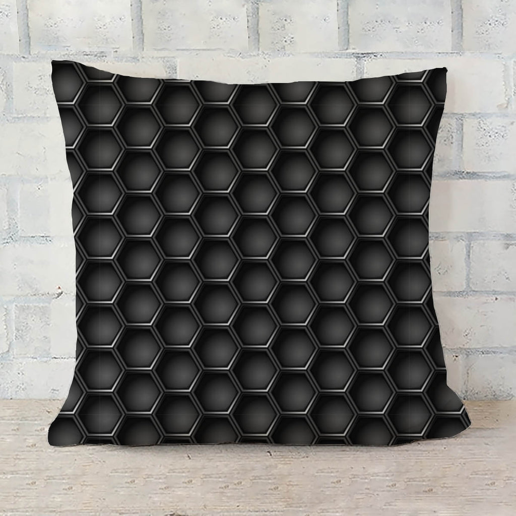 ArtzFolio Hexagons Cushion Cover Throw Pillow-Cushion Covers-AZHFR41772285CUS_CV_L-Image Code 5007660 Vishnu Image Folio Pvt Ltd, IC 5007660, ArtzFolio, Cushion Covers, Abstract, Digital Art, hexagons, cushion, cover, throw, pillow, seamless, geometric, pattern, metal, background, sofa throws, single throw pillow, zippered throw pillow cover, satin pillow cover, throw pillow, cushion cover only, cushion cover, pillow cover for sofa, pitaara box, throw cushion, kids cushion cover, square cushion cover, throw