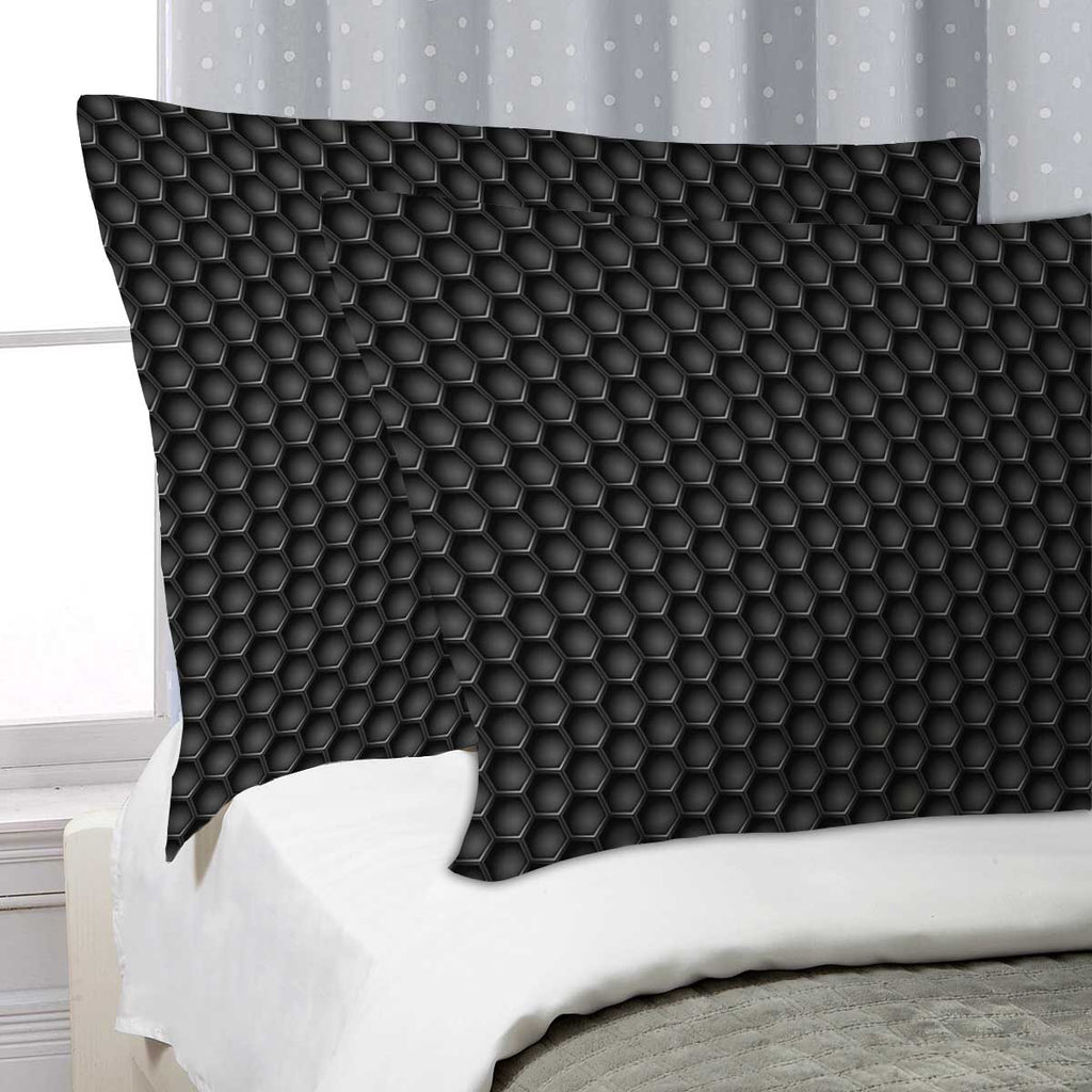 ArtzFolio Hexagons Pillow Cover Case-Pillow Cases-AZHFR41772285PIL_CV_L-Image Code 5007660 Vishnu Image Folio Pvt Ltd, IC 5007660, ArtzFolio, Pillow Cases, Abstract, Digital Art, hexagons, pillow, cover, case, seamless, geometric, pattern, metal, background, pillow cover, pillow case cover, linen pillow cover, printed pillow cover, pillow for bedroom, living room pillow covers, standard pillow case covers, pitaara box, throw pillow cover, 2 pcs satin pillow cover set, pillow covers 27x18, decorative pillow 