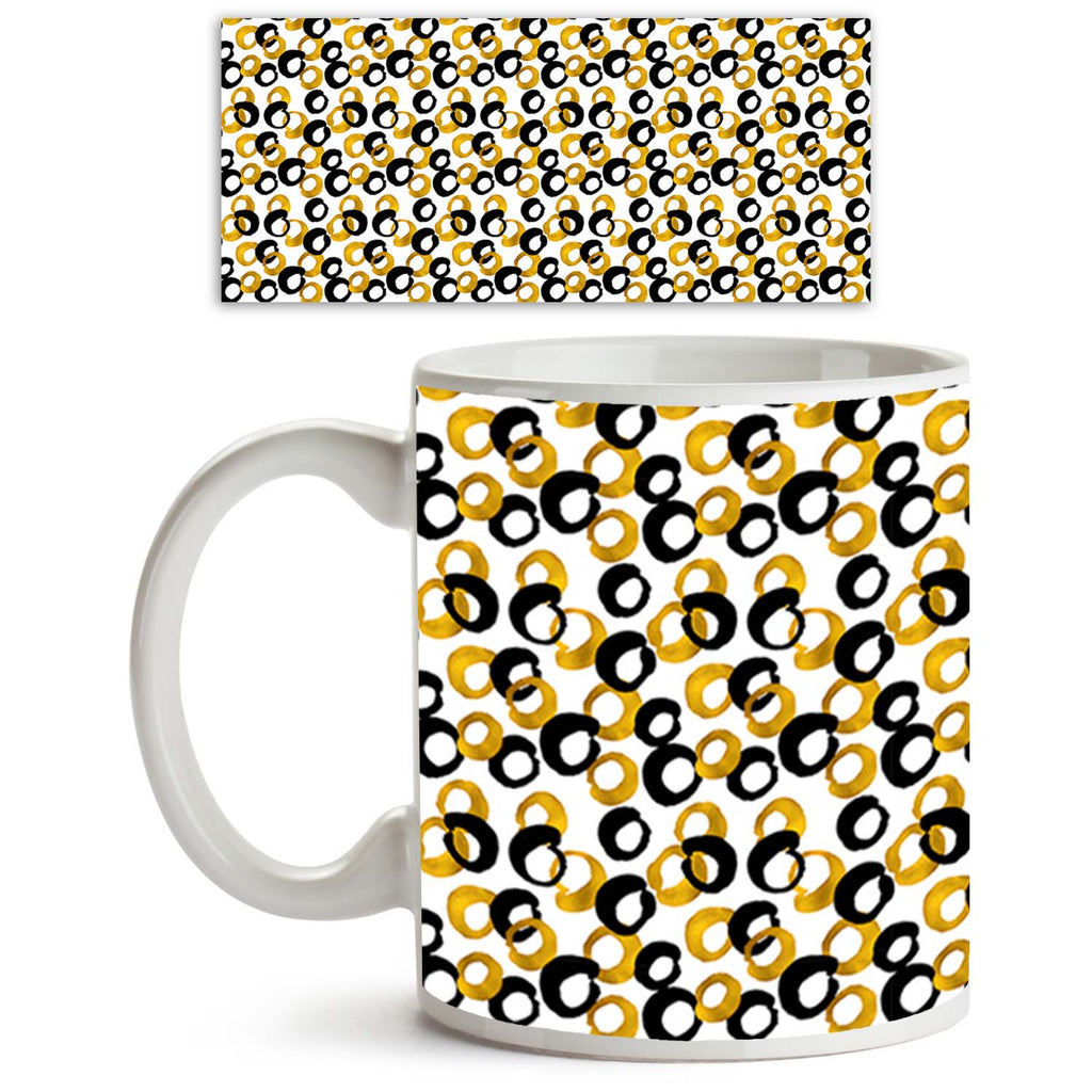 Gold & Black Drawing Ceramic Coffee Tea Mug Inside White-Coffee Mugs-MUG-IC 5007661 IC 5007661, Abstract Expressionism, Abstracts, Ancient, Art and Paintings, Black, Black and White, Circle, Digital, Digital Art, Drawing, Fashion, Geometric, Geometric Abstraction, Graphic, Historical, Illustrations, Medieval, Modern Art, Patterns, Semi Abstract, Signs, Signs and Symbols, Sketches, Splatter, Vintage, Watercolour, gold, ceramic, coffee, tea, mug, inside, white, abstract, art, artistic, backdrop, background, b