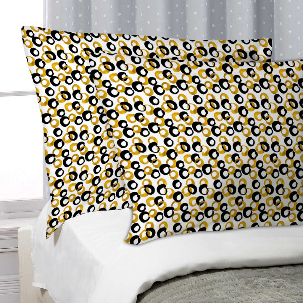 ArtzFolio Gold & Black Drawing Pillow Cover Case-Pillow Cases-AZHFR41848764PIL_CV_L-Image Code 5007661 Vishnu Image Folio Pvt Ltd, IC 5007661, ArtzFolio, Pillow Cases, Abstract, Digital Art, gold, black, drawing, pillow, cover, case, seamless, trendy, blog, background, textures, hand, drawn, ink, design, elements, vector, illustration, doodle, sketch, pillow cover, pillow case cover, linen pillow cover, printed pillow cover, pillow for bedroom, living room pillow covers, standard pillow case covers, pitaara