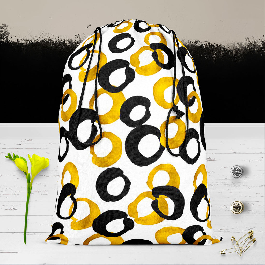 Gold & Black Drawing Reusable Sack Bag | Bag for Gym, Storage, Vegetable & Travel-Drawstring Sack Bags-SCK_FB_DS-IC 5007661 IC 5007661, Abstract Expressionism, Abstracts, Ancient, Art and Paintings, Black, Black and White, Circle, Digital, Digital Art, Drawing, Fashion, Geometric, Geometric Abstraction, Graphic, Historical, Illustrations, Medieval, Modern Art, Patterns, Semi Abstract, Signs, Signs and Symbols, Sketches, Splatter, Vintage, Watercolour, gold, reusable, sack, bag, for, gym, storage, vegetable,