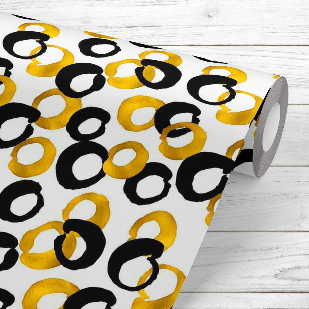 Gold & Black Drawing Wallpaper Roll-Wallpapers Peel & Stick-WAL_PA-IC 5007661 IC 5007661, Abstract Expressionism, Abstracts, Ancient, Art and Paintings, Black, Black and White, Circle, Digital, Digital Art, Drawing, Fashion, Geometric, Geometric Abstraction, Graphic, Historical, Illustrations, Medieval, Modern Art, Patterns, Semi Abstract, Signs, Signs and Symbols, Sketches, Splatter, Vintage, Watercolour, gold, wallpaper, roll, abstract, art, artistic, backdrop, background, blog, brush, creative, cute, dec
