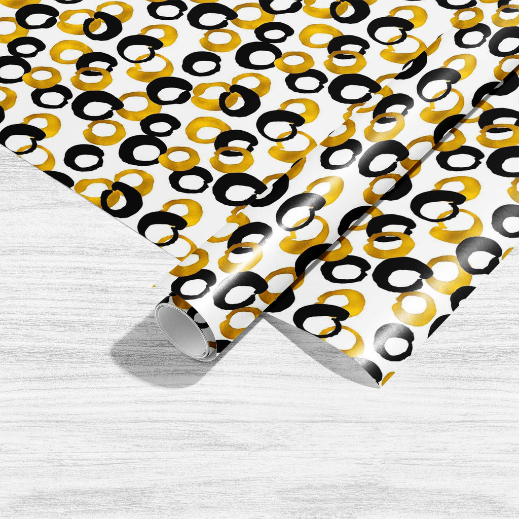Gold & Black Drawing Art & Craft Gift Wrapping Paper-Wrapping Papers-WRP_PP-IC 5007661 IC 5007661, Abstract Expressionism, Abstracts, Ancient, Art and Paintings, Black, Black and White, Circle, Digital, Digital Art, Drawing, Fashion, Geometric, Geometric Abstraction, Graphic, Historical, Illustrations, Medieval, Modern Art, Patterns, Semi Abstract, Signs, Signs and Symbols, Sketches, Splatter, Vintage, Watercolour, gold, art, craft, gift, wrapping, paper, abstract, artistic, backdrop, background, blog, brus
