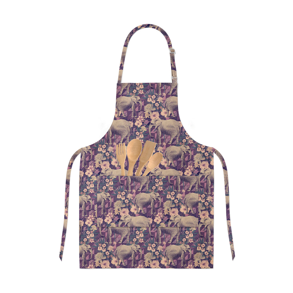 Indian Elephants Apron | Adjustable, Free Size & Waist Tiebacks-Aprons Neck to Knee-APR_NK_KN-IC 5007662 IC 5007662, Ancient, Botanical, Drawing, Floral, Flowers, Historical, Illustrations, Indian, Medieval, Nature, Patterns, Retro, Signs, Signs and Symbols, Vintage, elephants, apron, adjustable, free, size, waist, tiebacks, design, exotic, illustration, jungles, lotus, old, pattern, seamless, artzfolio, kitchen apron, white apron, kids apron, cooking apron, chef apron, aprons for men, aprons for women, kit