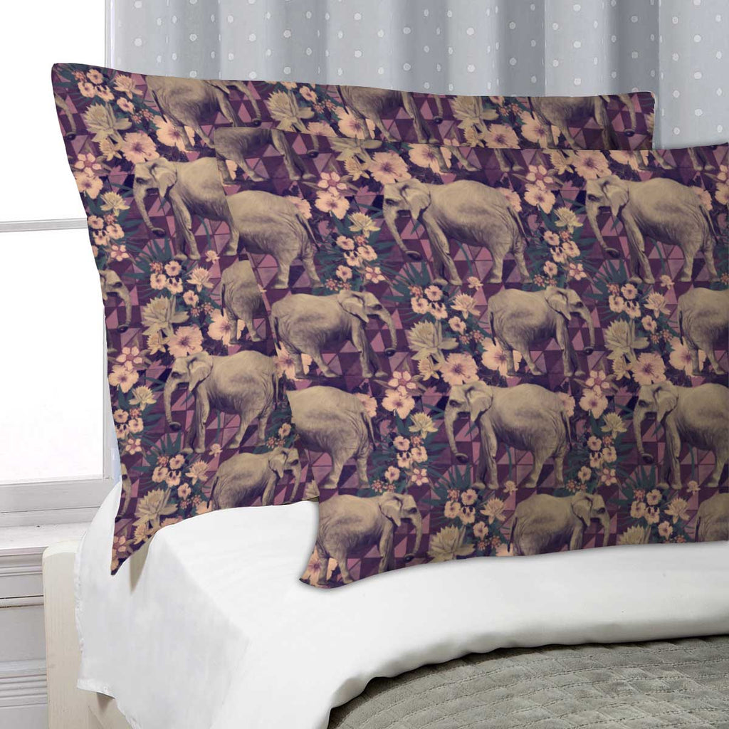 ArtzFolio Indian Elephants D4 Pillow Cover Case-Pillow Cases-AZHFR42118383PIL_CV_L-Image Code 5007662 Vishnu Image Folio Pvt Ltd, IC 5007662, ArtzFolio, Pillow Cases, Animals, Traditional, Digital Art, indian, elephants, d4, pillow, cover, case, pattern, hand, drawn, vector, vintage, style, pillow cover, pillow case cover, linen pillow cover, printed pillow cover, pillow for bedroom, living room pillow covers, standard pillow case covers, pitaara box, throw pillow cover, 2 pcs satin pillow cover set, pillow