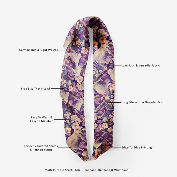 Indian Elephants Printed Scarf | Neckwear Balaclava | Girls & Women | Soft Poly Fabric-Scarfs Basic--IC 5007662 IC 5007662, Ancient, Botanical, Drawing, Floral, Flowers, Historical, Illustrations, Indian, Medieval, Nature, Patterns, Retro, Signs, Signs and Symbols, Vintage, elephants, printed, scarf, neckwear, balaclava, girls, women, soft, poly, fabric, design, exotic, illustration, jungles, lotus, old, pattern, seamless, artzfolio, stole, mens scarf, scarves for women, scarf for girls, silk scarf, ladies 