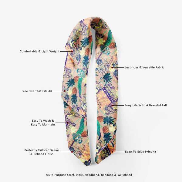 Indian Elephants Printed Scarf | Neckwear Balaclava | Girls & Women | Soft Poly Fabric-Scarfs Basic--IC 5007664 IC 5007664, Ancient, Botanical, Drawing, Floral, Flowers, Historical, Illustrations, Indian, Medieval, Nature, Patterns, Retro, Signs, Signs and Symbols, Vintage, elephants, printed, scarf, neckwear, balaclava, girls, women, soft, poly, fabric, pattern, design, exotic, illustration, jungles, lotus, old, seamless, artzfolio, stole, mens scarf, scarves for women, scarf for girls, silk scarf, ladies 