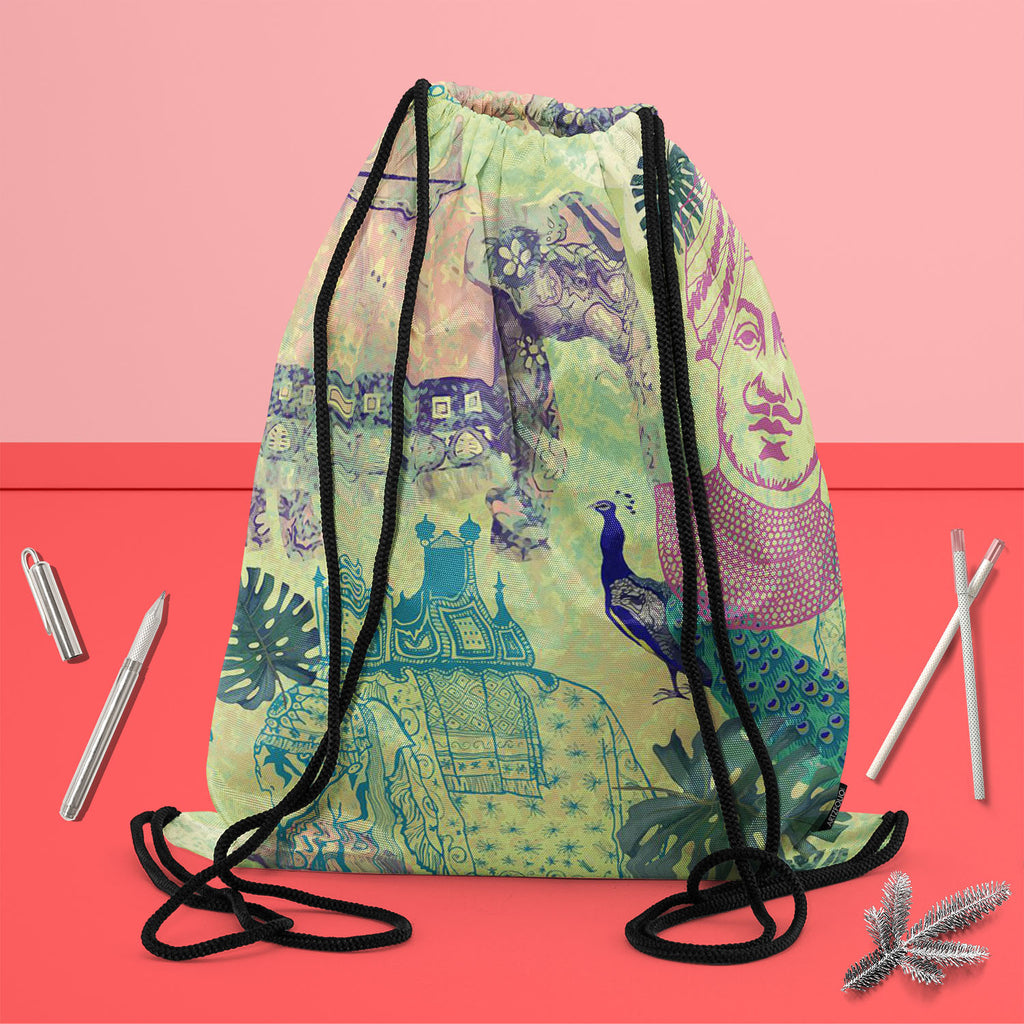 Ethnic India Backpack for Students | College & Travel Bag-Backpacks-BPK_FB_DS-IC 5007665 IC 5007665, Ancient, Birds, Botanical, Drawing, Floral, Flowers, Historical, Illustrations, Indian, Medieval, Nature, Patterns, Retro, Signs, Signs and Symbols, Vintage, ethnic, india, backpack, for, students, college, travel, bag, peacock, artwork, bird, design, elephants, exotic, goa, illustration, jungles, lotus, maharajah, old, pattern, seamless, artzfolio, backpacks for girls, travel backpack, boys backpack, best b