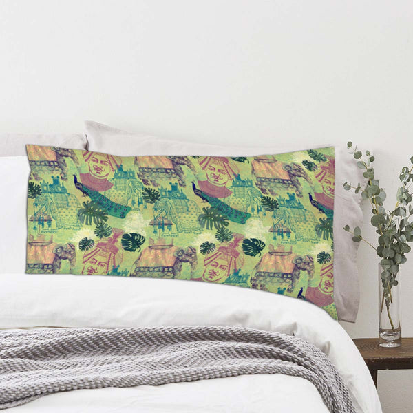 ArtzFolio Ethnic India Pillow Cover Case-Pillow Cases-AZHFR42119162PIL_CV_L-Image Code 5007665 Vishnu Image Folio Pvt Ltd, IC 5007665, ArtzFolio, Pillow Cases, Animals, Traditional, Digital Art, ethnic, india, pillow, cover, cases, poly, cotton, fabric, pattern, indian, style, hand, drawn, vector, vintage, pillow cover, pillow case cover, linen pillow cover, printed pillow cover, pillow for bedroom, living room pillow covers, standard pillow case covers, pitaara box, throw pillow cover, 2 pcs satin pillow c