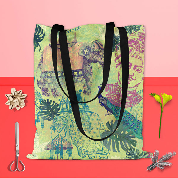 Ethnic India Tote Bag Shoulder Purse | Multipurpose-Tote Bags Basic-TOT_FB_BS-IC 5007665 IC 5007665, Ancient, Birds, Botanical, Drawing, Floral, Flowers, Historical, Illustrations, Indian, Medieval, Nature, Patterns, Retro, Signs, Signs and Symbols, Vintage, ethnic, india, tote, bag, shoulder, purse, cotton, canvas, fabric, multipurpose, peacock, artwork, bird, design, elephants, exotic, goa, illustration, jungles, lotus, maharajah, old, pattern, seamless, artzfolio, tote bag, large tote bags, canvas bag, c