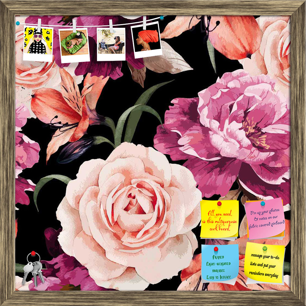 ArtzFolio Roses D1 Printed Bulletin Board Notice Pin Board Soft Board | Framed-Bulletin Boards Framed-AZSAO42138489BLB_FR_L-Image Code 5007666 Vishnu Image Folio Pvt Ltd, IC 5007666, ArtzFolio, Bulletin Boards Framed, Floral, Digital Art, roses, d1, printed, bulletin, board, notice, pin, soft, framed, seamless, pattern, watercolor, vector, illustration, pin up board, push pin board, extra large cork board, big pin board, notice board, small bulletin board, cork board, wall notice board, giant cork board, bu