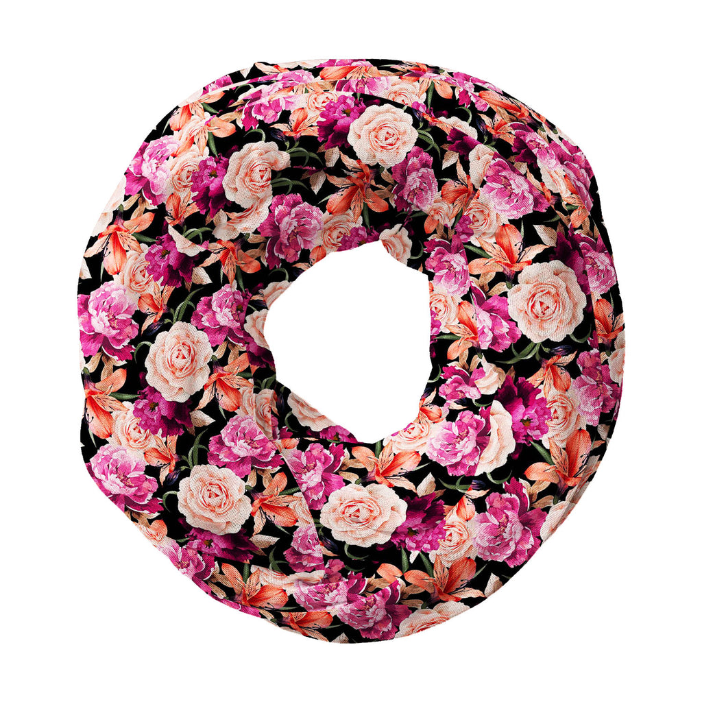 Roses Printed Wraparound Infinity Loop Scarf | Girls & Women | Soft Poly Fabric-Scarfs Infinity Loop--IC 5007666 IC 5007666, Abstract Expressionism, Abstracts, Ancient, Art and Paintings, Black and White, Botanical, Fashion, Floral, Flowers, Historical, Illustrations, Medieval, Nature, Paintings, Patterns, Scenic, Semi Abstract, Signs, Signs and Symbols, Vintage, Watercolour, White, roses, printed, wraparound, infinity, loop, scarf, girls, women, soft, poly, fabric, rose, pattern, peony, seamless, abstract,
