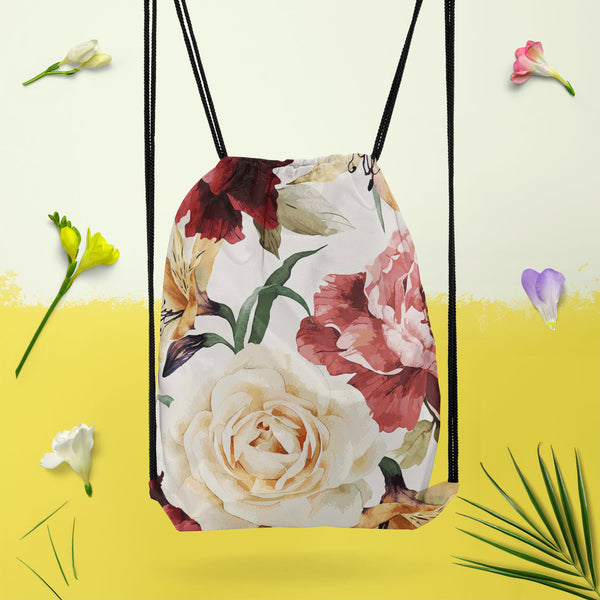 Roses D2 Backpack for Students | College & Travel Bag-Backpacks-BPK_FB_DS-IC 5007667 IC 5007667, Abstract Expressionism, Abstracts, Ancient, Art and Paintings, Black and White, Botanical, Fashion, Floral, Flowers, Historical, Illustrations, Medieval, Nature, Paintings, Patterns, Scenic, Semi Abstract, Signs, Signs and Symbols, Vintage, Watercolour, White, roses, d2, canvas, backpack, for, students, college, travel, bag, pattern, flower, watercolor, rose, peony, seamless, romantic, design, background, illust